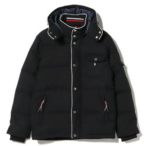 새상품 Beams 빔즈 울 다운 후드 패딩 L사이즈