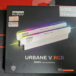 클레브 DDR5 6000MHz 32GB RGB 팝니다