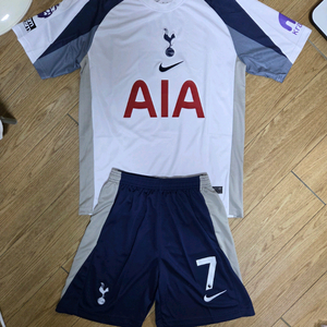 25-26시즌 토트넘 손흥민 축구 유니폼 축구복 상하의세트 새상품 판매(사이즈 100)