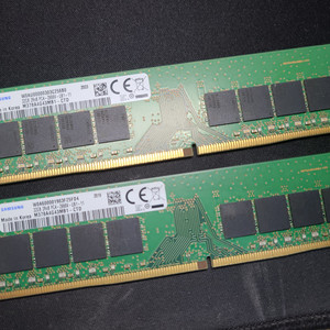 삼성 DDR4 32gb 램 메모리 2개 64gb