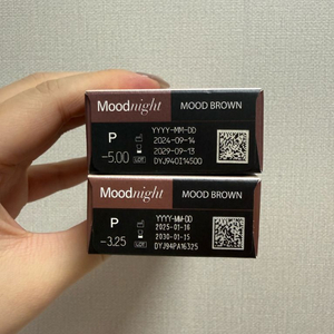 라섹으로 미사용 렌즈 판매합니다 (무드나잇 무드브라운) 이미지