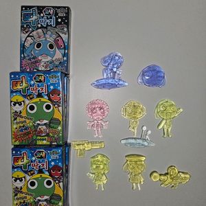 개구리중사 케로로 고무딱지 5박스 이미지