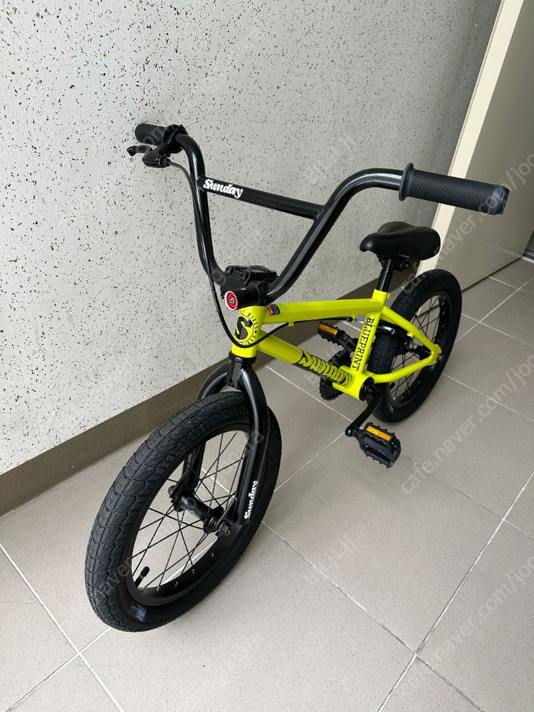 선데이 주니우 16인치 BMX 자전거 새상품 팝니다--6