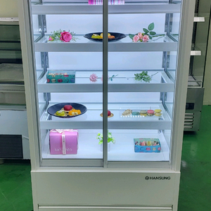 명품 한성 정육 숙성고 케잌 베이커리 냉동냉장 겸용 쇼케이스