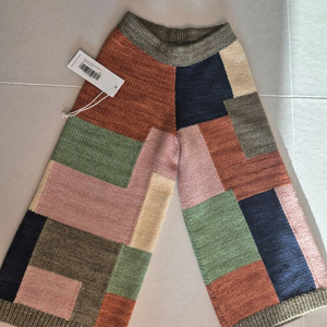 미샤앤퍼프 토포 와이드 팬츠 패치워크 5y