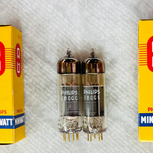 Philips 필립스 E80CC. SQ 금핀 NOS 메치페어 판매