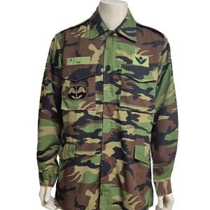 육군 구형 201특공여단 일병 후기형 야전상의 전투복 상의 자켓 점퍼 (L) 이미지