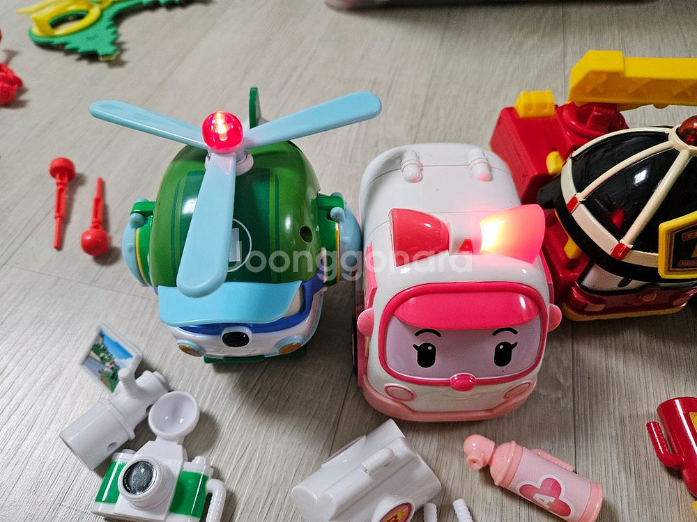 로보카폴리 디럭스 변신로봇 풀백 아기 장난감 포처, 다이캐스팅 일괄--2