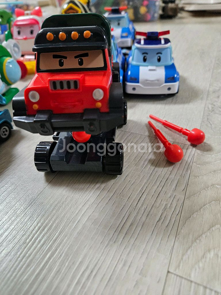 로보카폴리 디럭스 변신로봇 풀백 아기 장난감 포처, 다이캐스팅 일괄--6