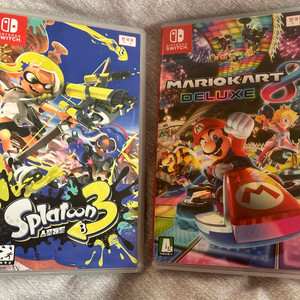 닌텐도 스위치 마리오카트8 & 스플래툰3