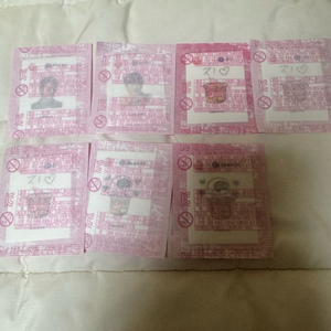 진라면 띠부씰 일괄