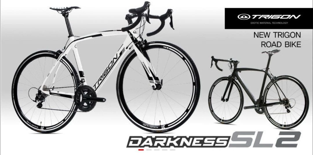 트리곤 다크니스 SL2 로드 자전거 (+루디 자전거 헬멧, 자전거 거치대 포함) 이미지