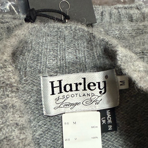 할리오브스코틀랜드 쉐기독 니트 그레이 M