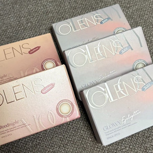 무드나잇 무드브라운 글로이 블랙 빅글로이 모카브라운 새상품 이미지