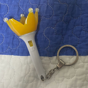 뱅봉 미니 키링 화이트 이미지