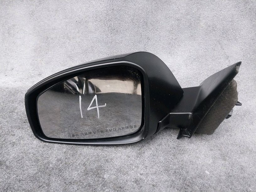 올뉴SM7 L47 뉴SM5 플래티넘 사이드미러 운전석 14핀 / 검정색--2