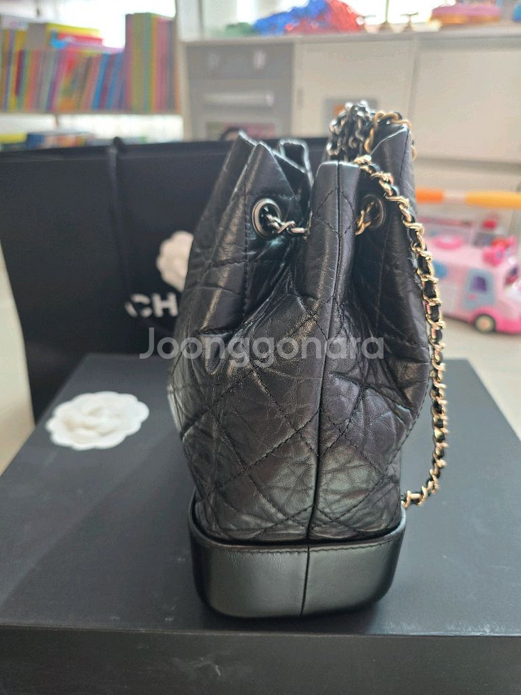 샤넬 가브리엘 백팩 스몰 29번대 블랙--2