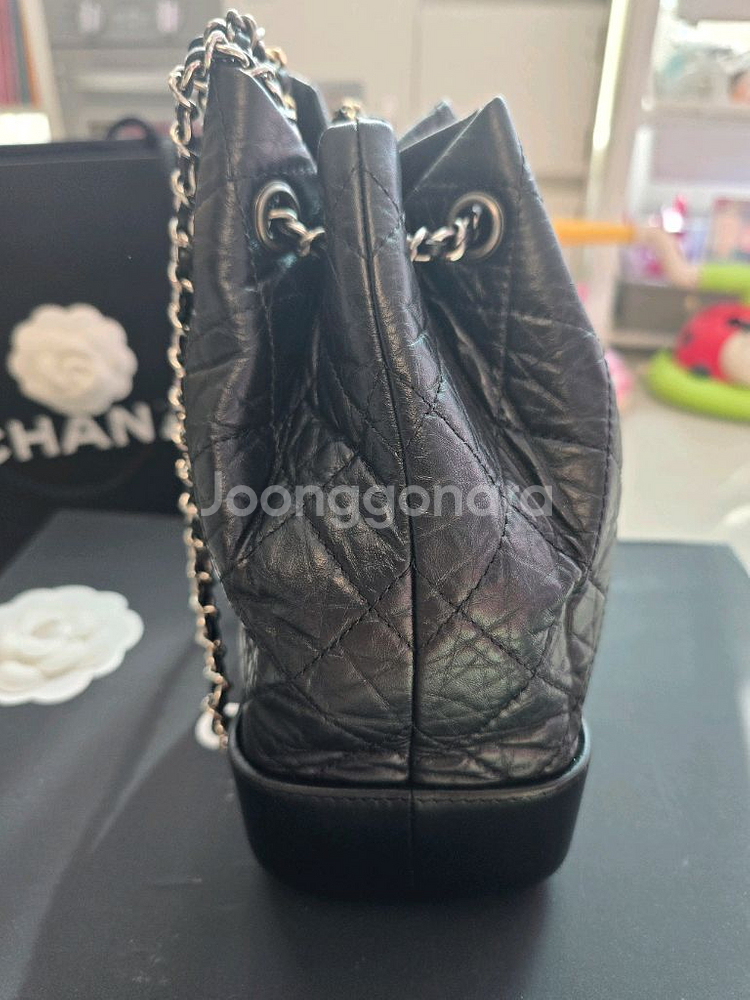 샤넬 가브리엘 백팩 스몰 29번대 블랙--3