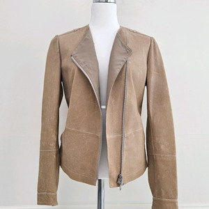 브루넬로 쿠치넬리 여성 레더 라이더 자켓