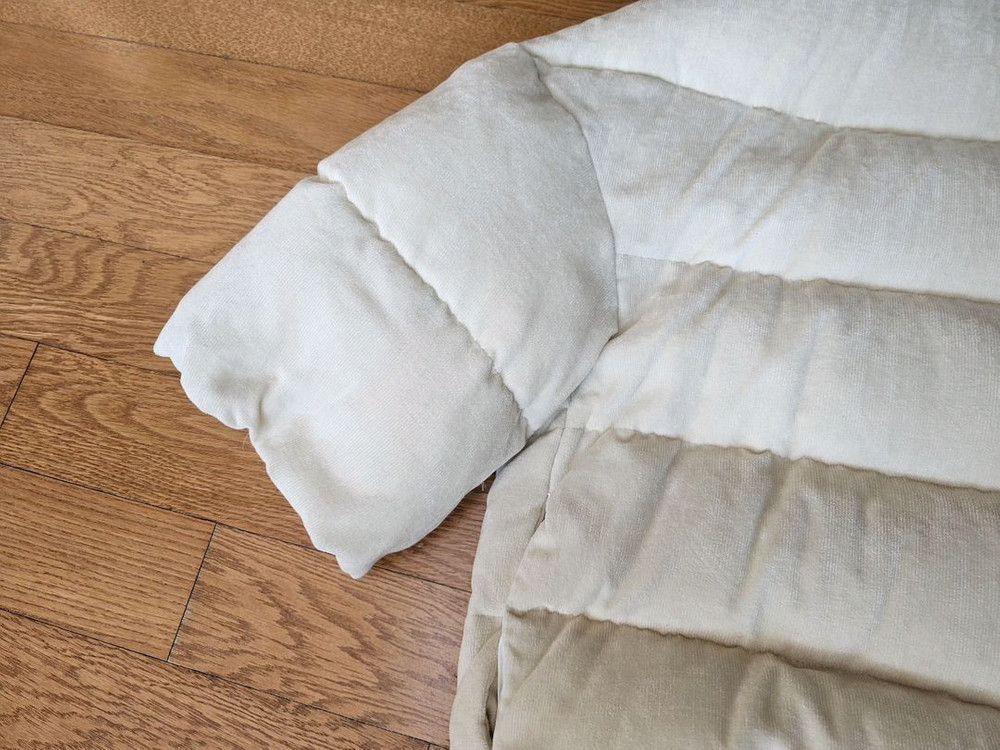 파비아나 필리피 벨벳 구스다운 집업점퍼--3