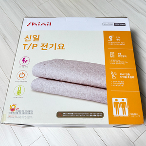 신일 EMF 전기매트(SEB-HT60CP) 더블사이즈 미개봉 새제품
