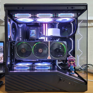 고급스런 블랙 9600X 5070 게이밍 컴퓨터