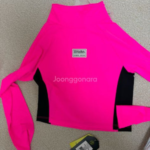 줌바 크롭티 나시 티셔츠 브라탑