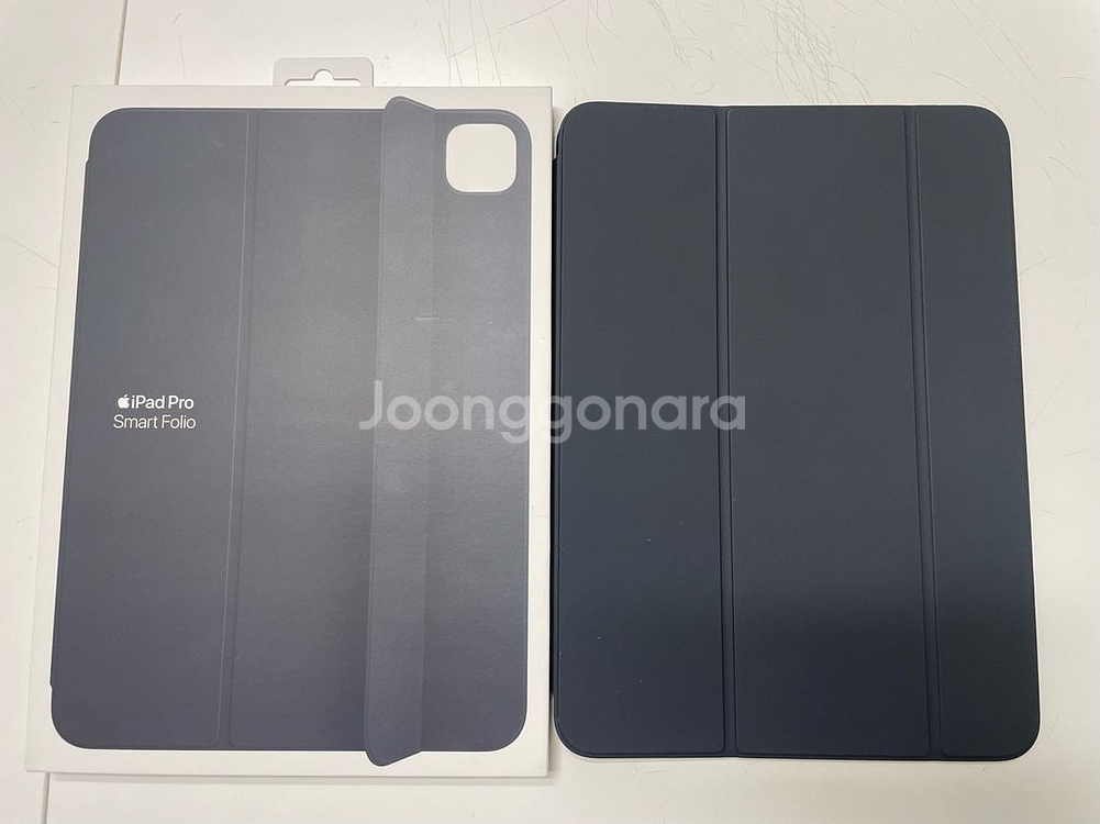 정품 ) 아이패드 프로 M4 11인치 스마트폴리오 케이스 블랙--0