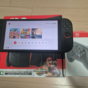 닌텐도 스위치2 + 프로콘2 + 256gb sd카드