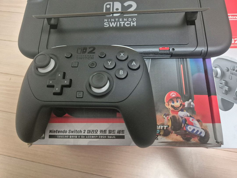 닌텐도 스위치2 + 프로콘2 + 256gb sd카드--1