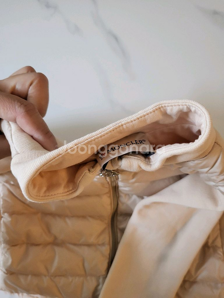 몽클레어 여아 패딩 가디건 92cm--5