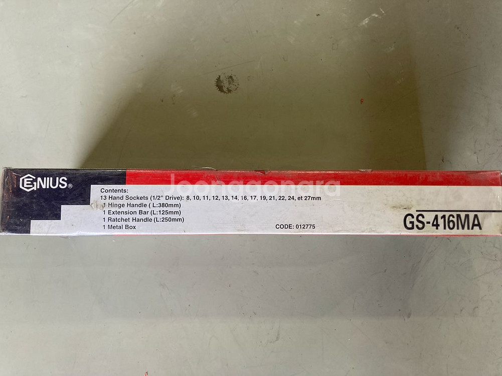 지니어스 핸드소켓세트 GS 416MA--1