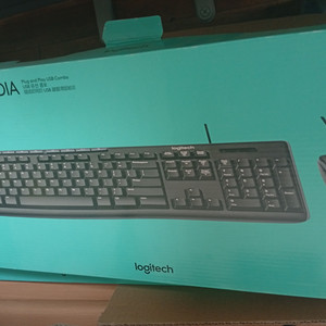 로지텍 MK-200 키보드 마우스세트 새상품