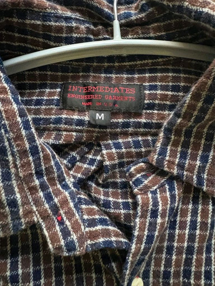 [M]엔지니어드가먼츠 체크 셔츠--2