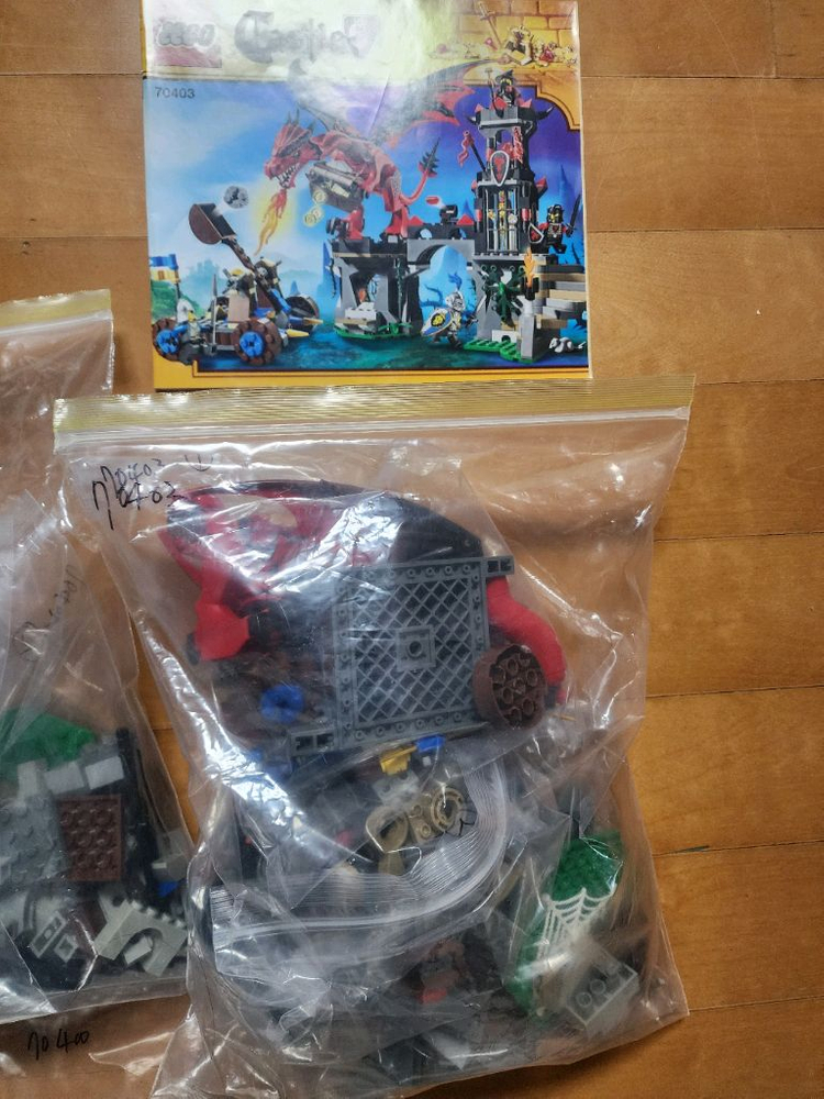 올드 레고 캐슬 70400 70401 70402 70403 70404 이미지