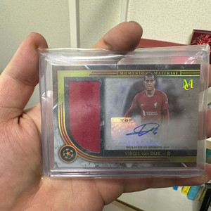 탑스 리버풀 반다이크 오토 져지 카드