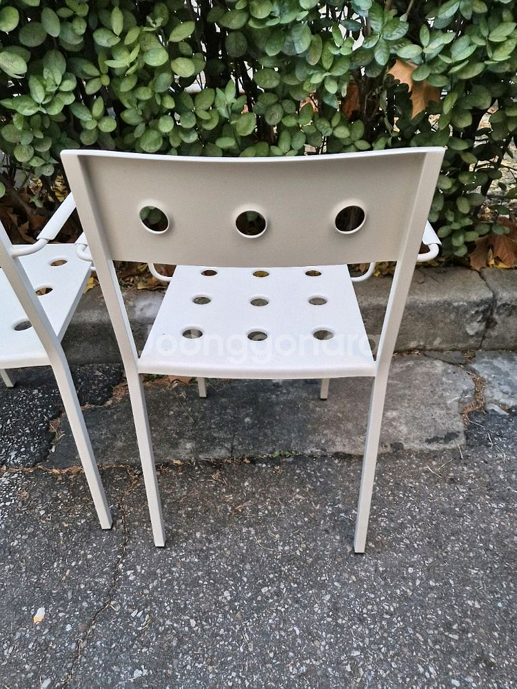 HAY Balcony 헤이 발코니 암체어 흰색 2개--5