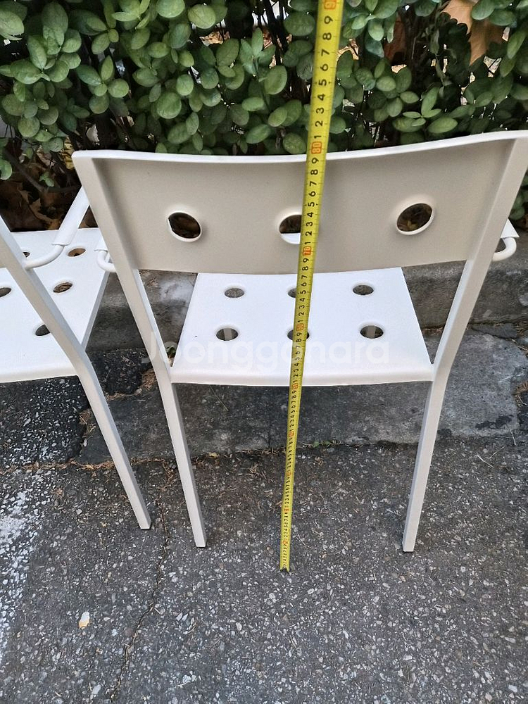 HAY Balcony 헤이 발코니 암체어 흰색 2개--7