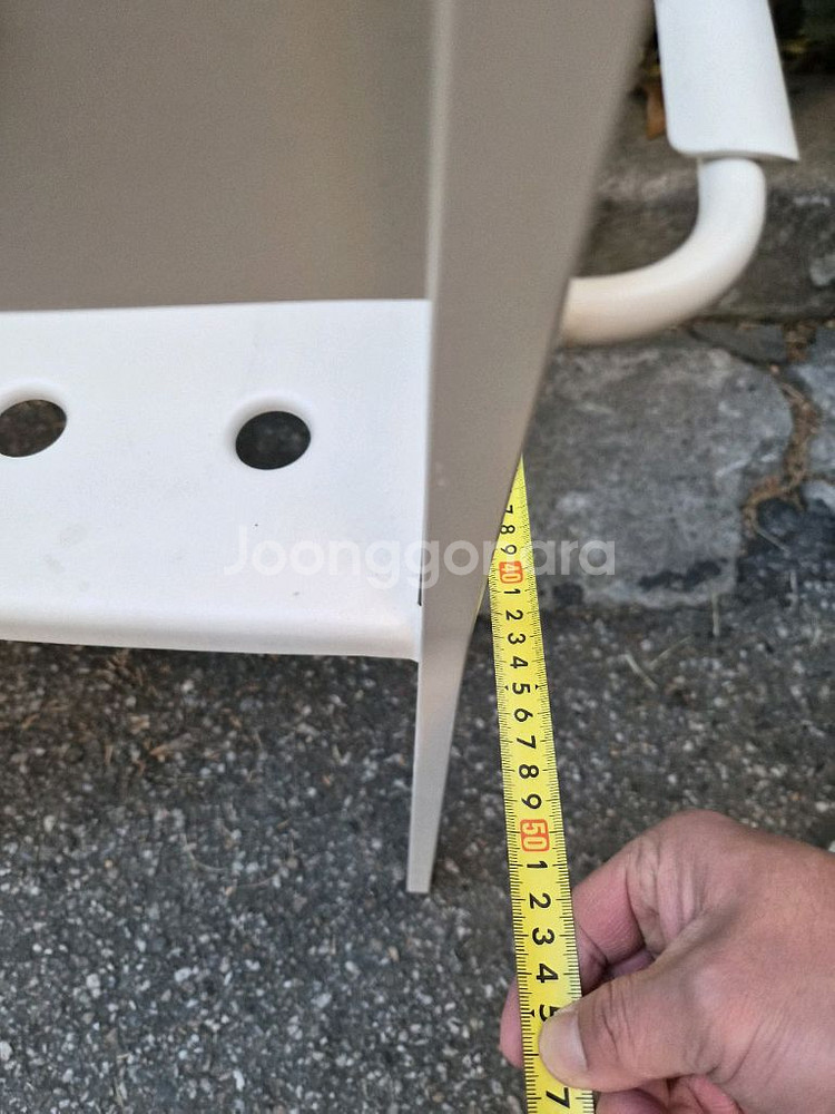 HAY Balcony 헤이 발코니 암체어 흰색 2개--8