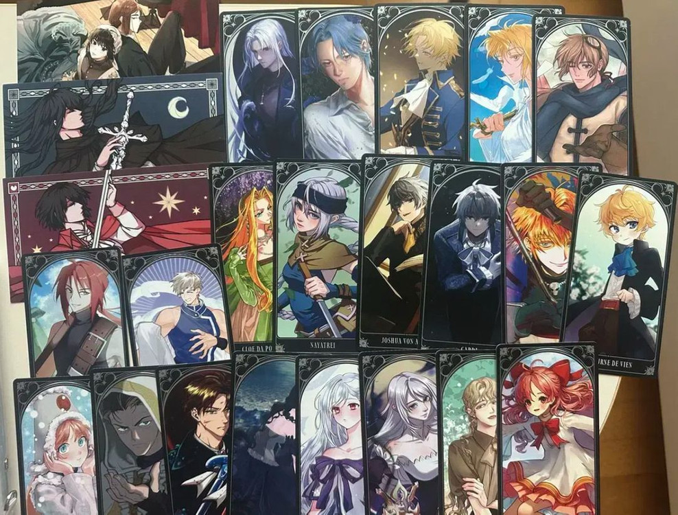 룬의 아이들 비공굿 일괄 판매 엽서, 포토카드, 트레카, 증명사진--1