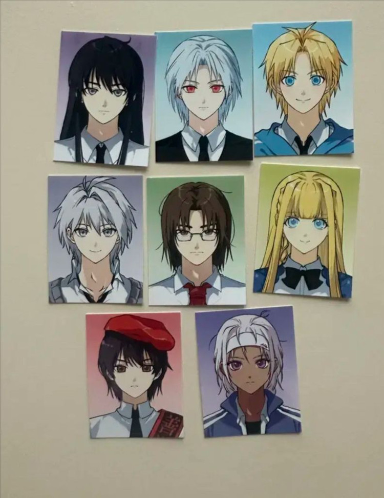 룬의 아이들 비공굿 일괄 판매 엽서, 포토카드, 트레카, 증명사진--2