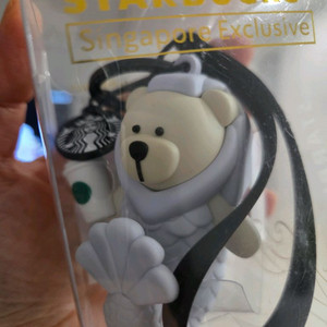 싱가포르 스타벅스 머라이언 키링 이미지