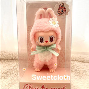 [미개봉 새상품]라부부 모코코 클로즈 투 스위트 바이닐 플러쉬 펜던트
