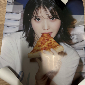 아이유 도미노 피자 포스터 및 굿즈 일괄 처분합니다