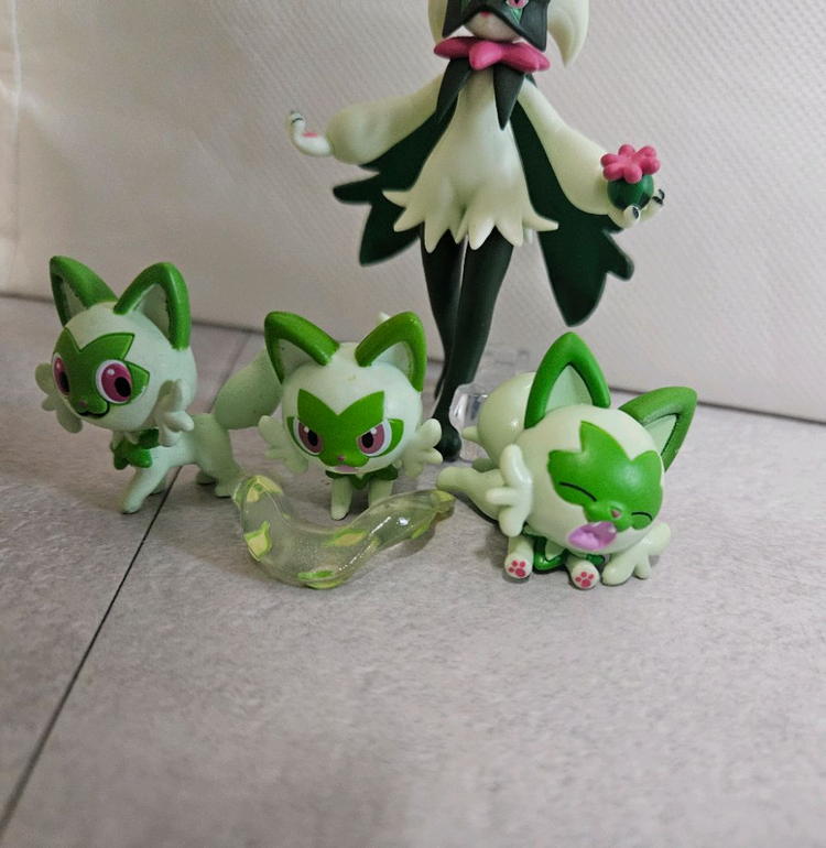 포켓몬 스케일월드 가챠 마스카나 나오하 피규어 풀타입 스타팅 가샤폰 리멘트 1세대--1