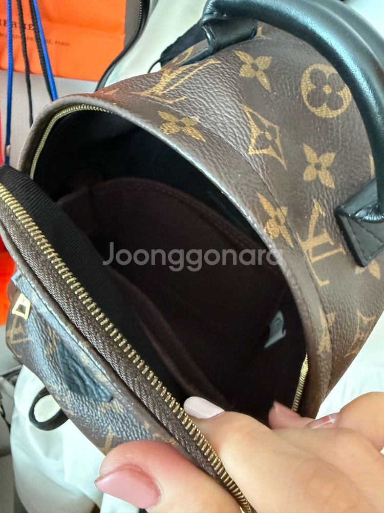 루이비통 팜스프링스 미니 백팩--4