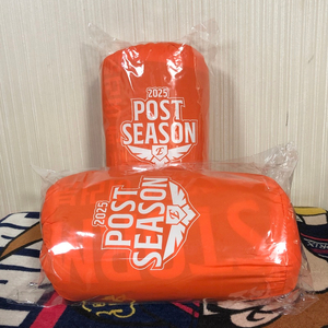 KBO 한화이글스 2025 포스트시즌 패딩담요