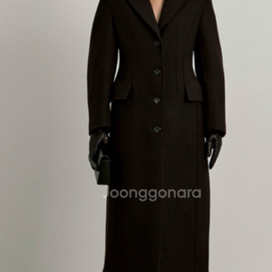 오르 orr 실루엣 코트 블랙 S 새상품