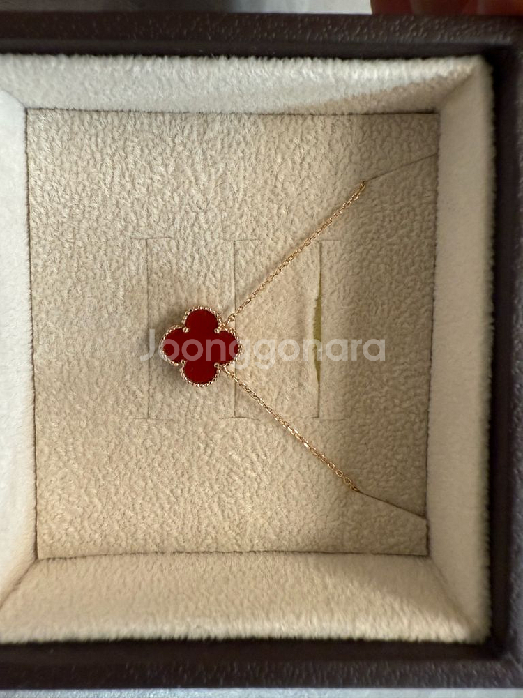 14k크로바 목걸이--0