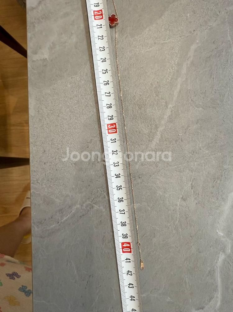 14k크로바 목걸이--5